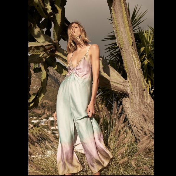 Zara Limited Edition Tie Dye Midi Dress - Picture 2 of 7